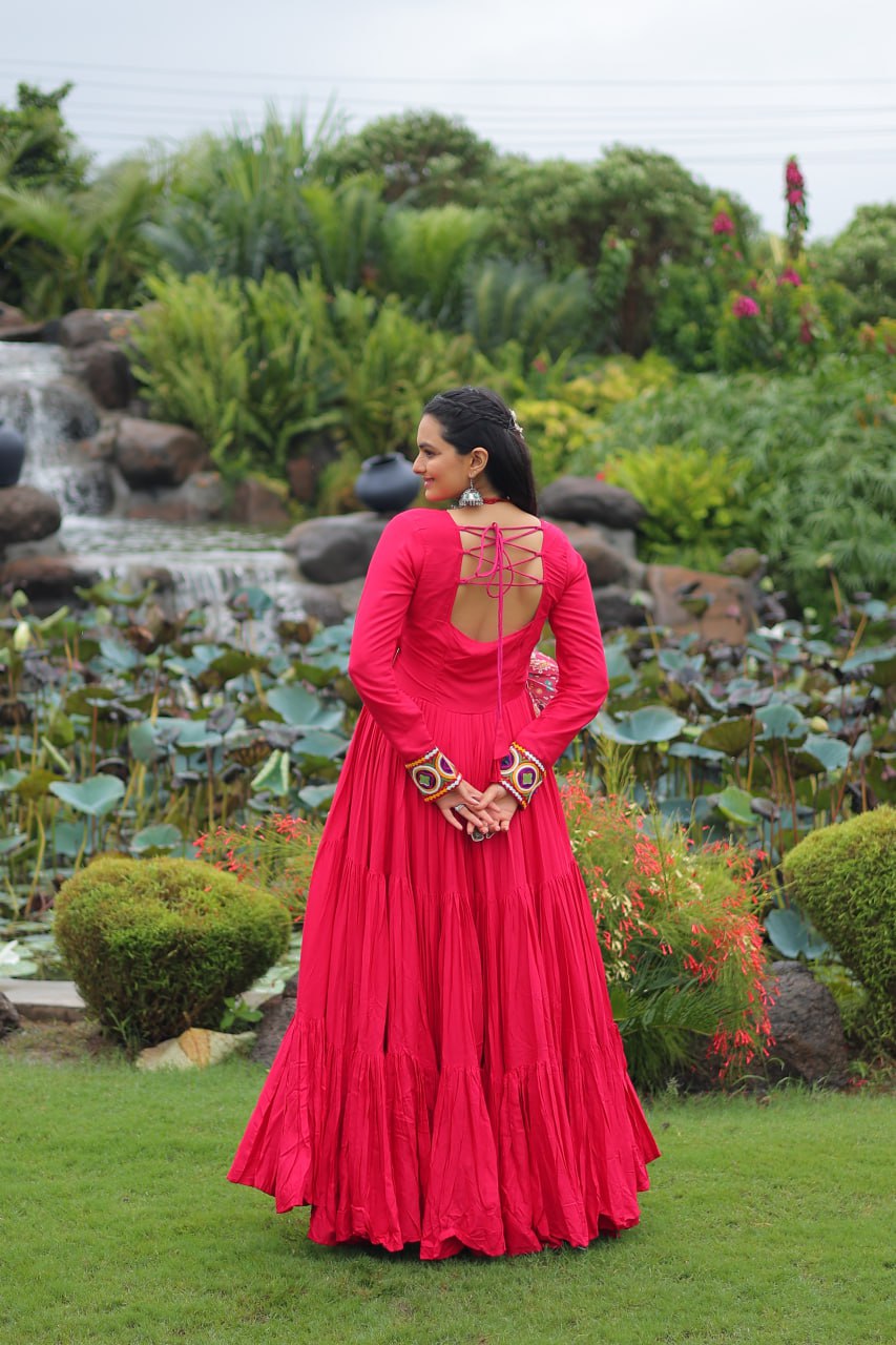 Navrang Fusion Embroidered Anarkali Gown