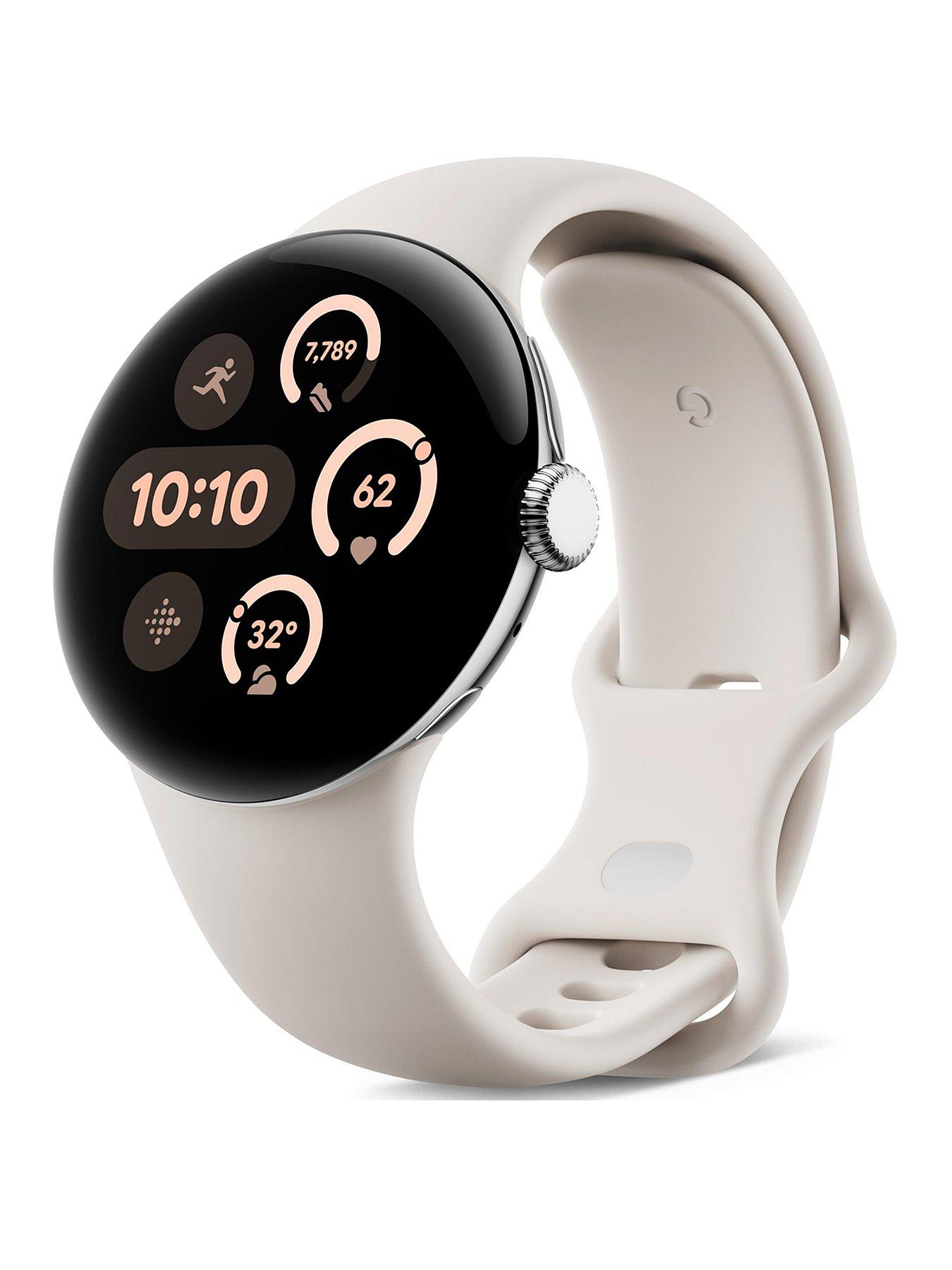 Pixel Watch 3: Elite Connectivity with GPS + LTE | Smart Health Tracking, ECG & SpO2 Sensor, Sleek Water-Resistant Build | 1-Year Warranty, Easy 14-Day Returns + Free Airpods Gift