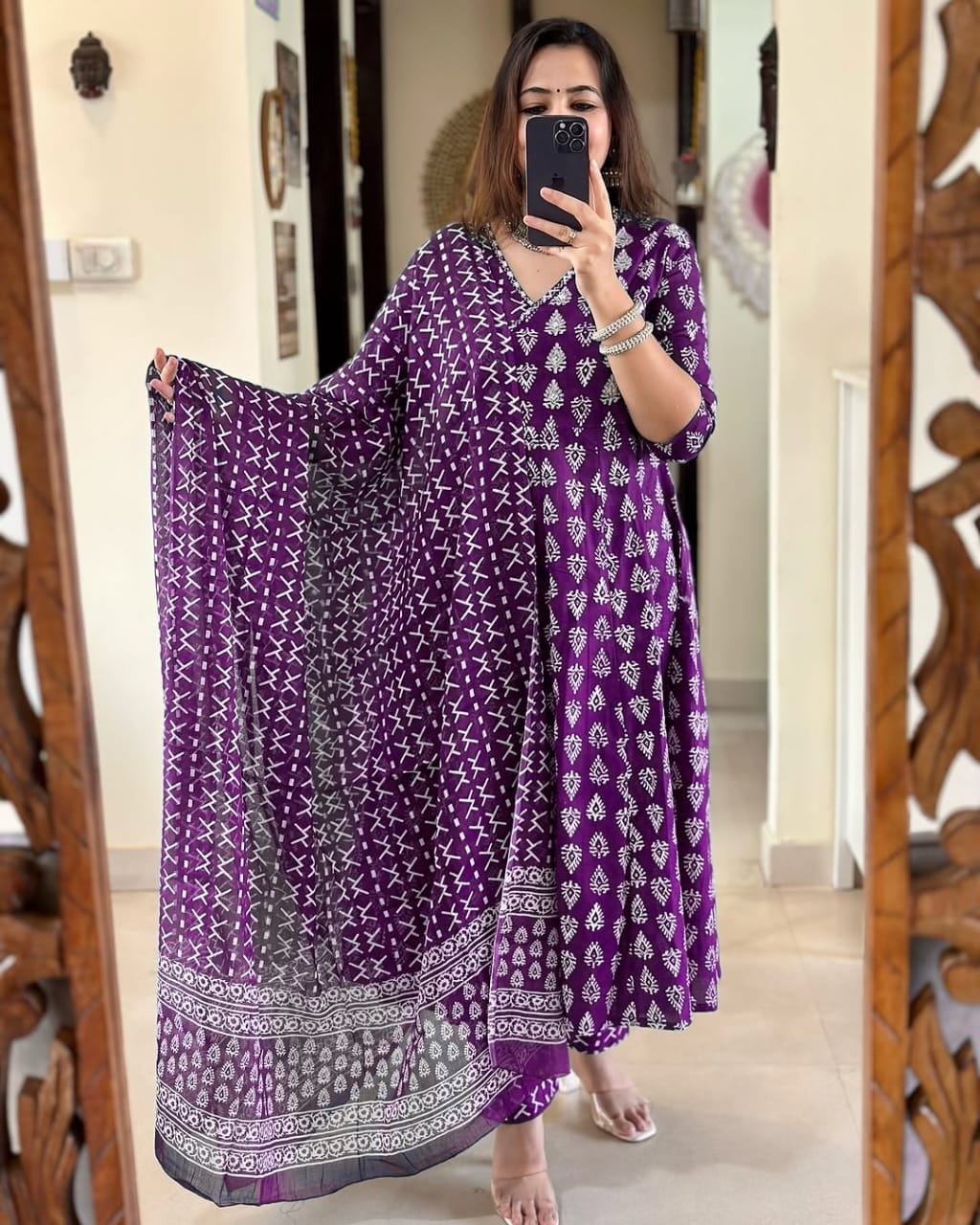 ORCHID HARMONY COTTON SUIT SET