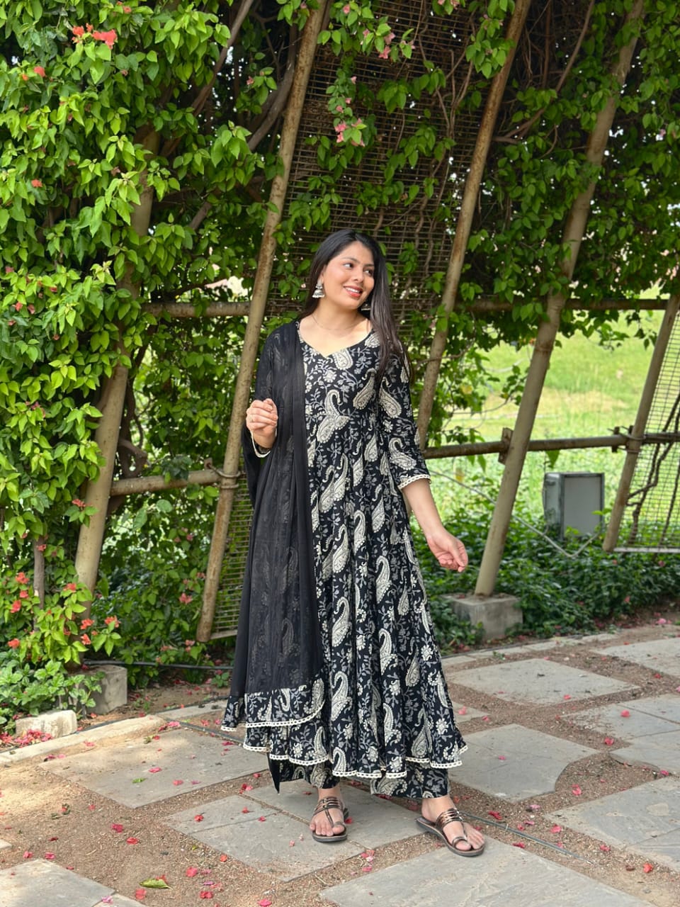 INDIE INKWELL COTTON SUIT SET