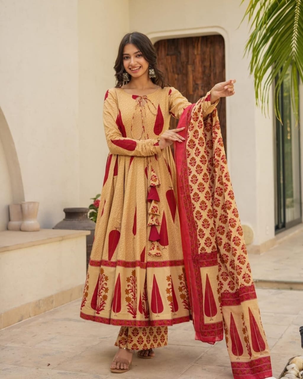 JAIPURI PETALS SUIT SET