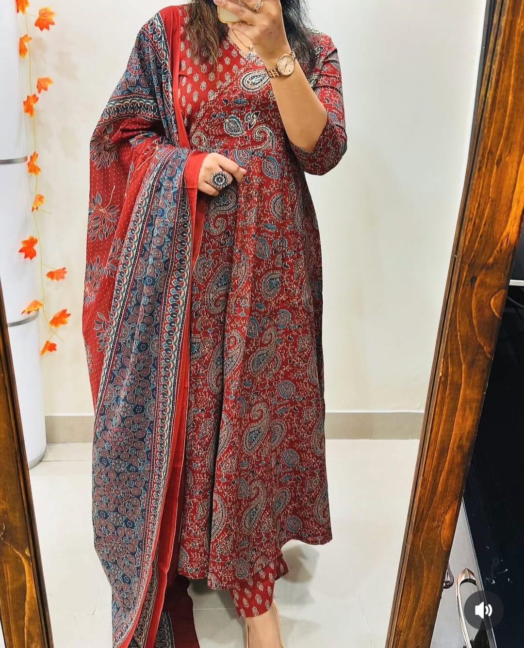 EARTHEN GRACE COSMOS COTTON SUIT SET