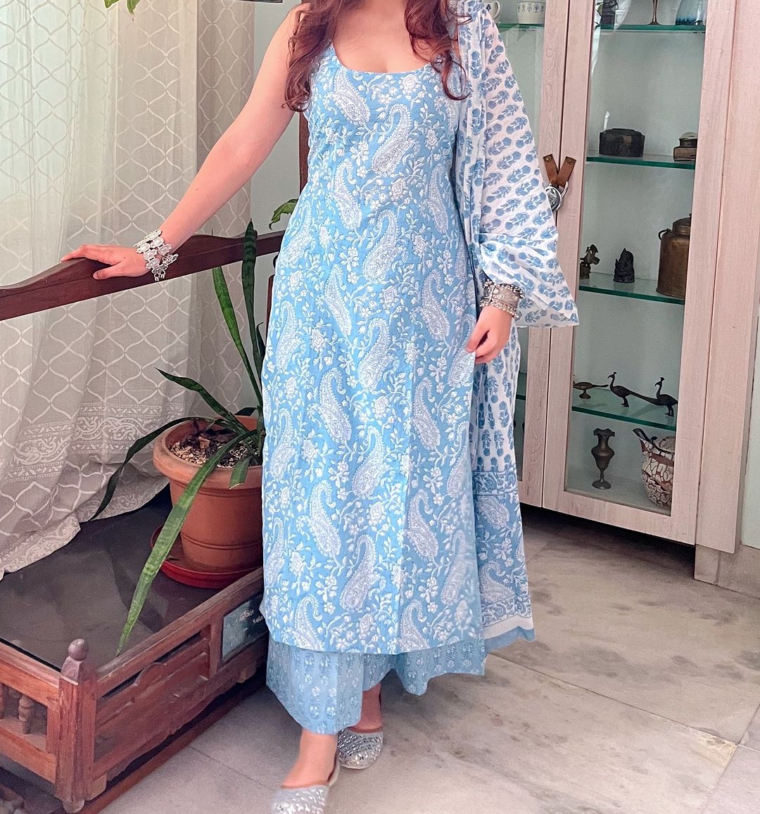 VIVID HARMONY MUSLIN SUIT SET