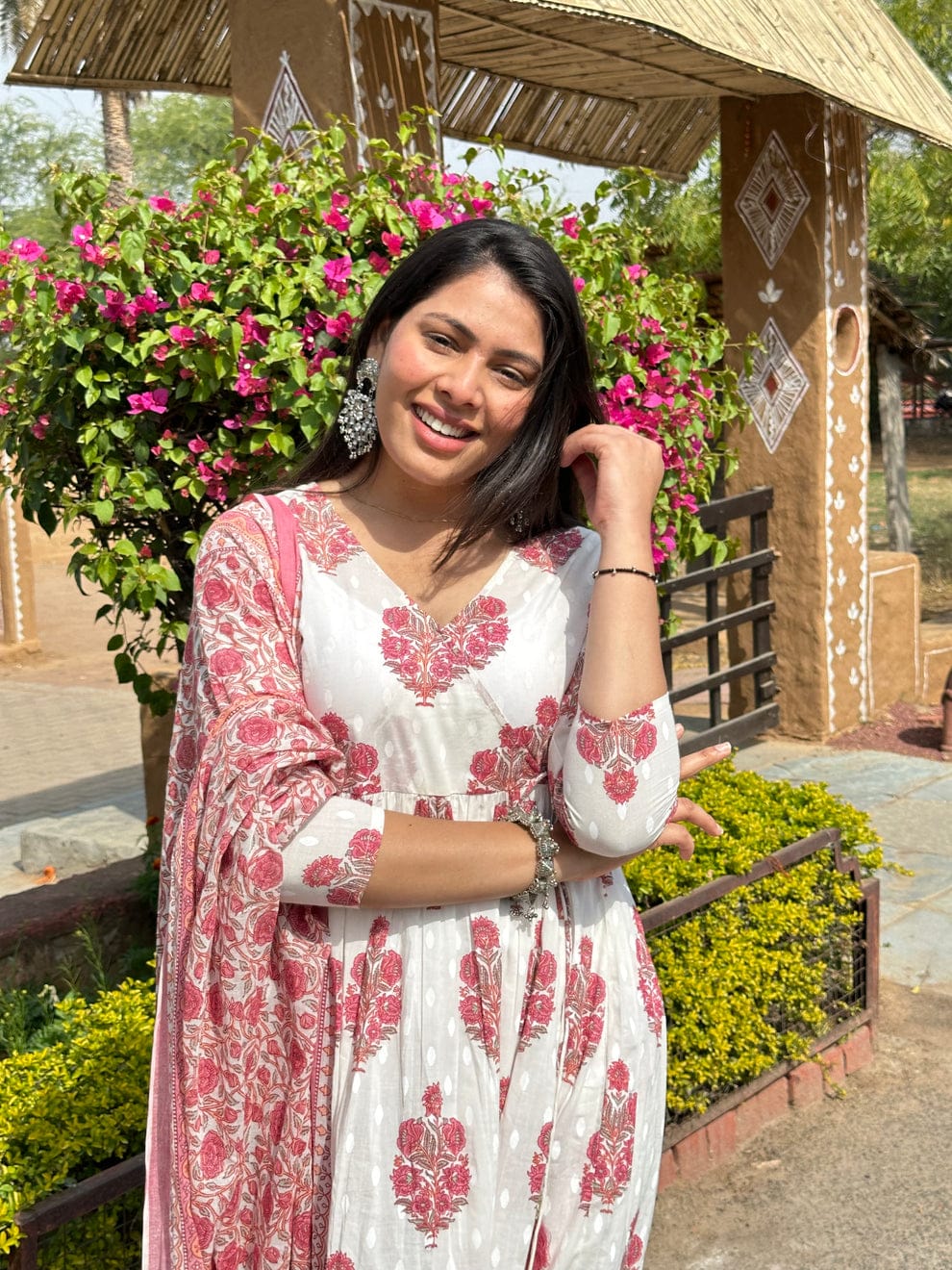 LILAC WHISPERS COTTON SUIT SET